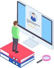 WEBサイト制作のイラスト